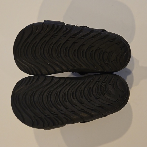Nike Black Sunray Sandals Size 7C Toddler - Picture 2 of 6